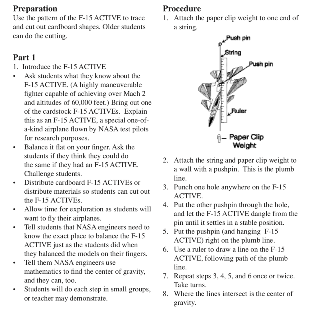 Front page of the Exploring the Extreme Gravity Using Plumb Lines Activity