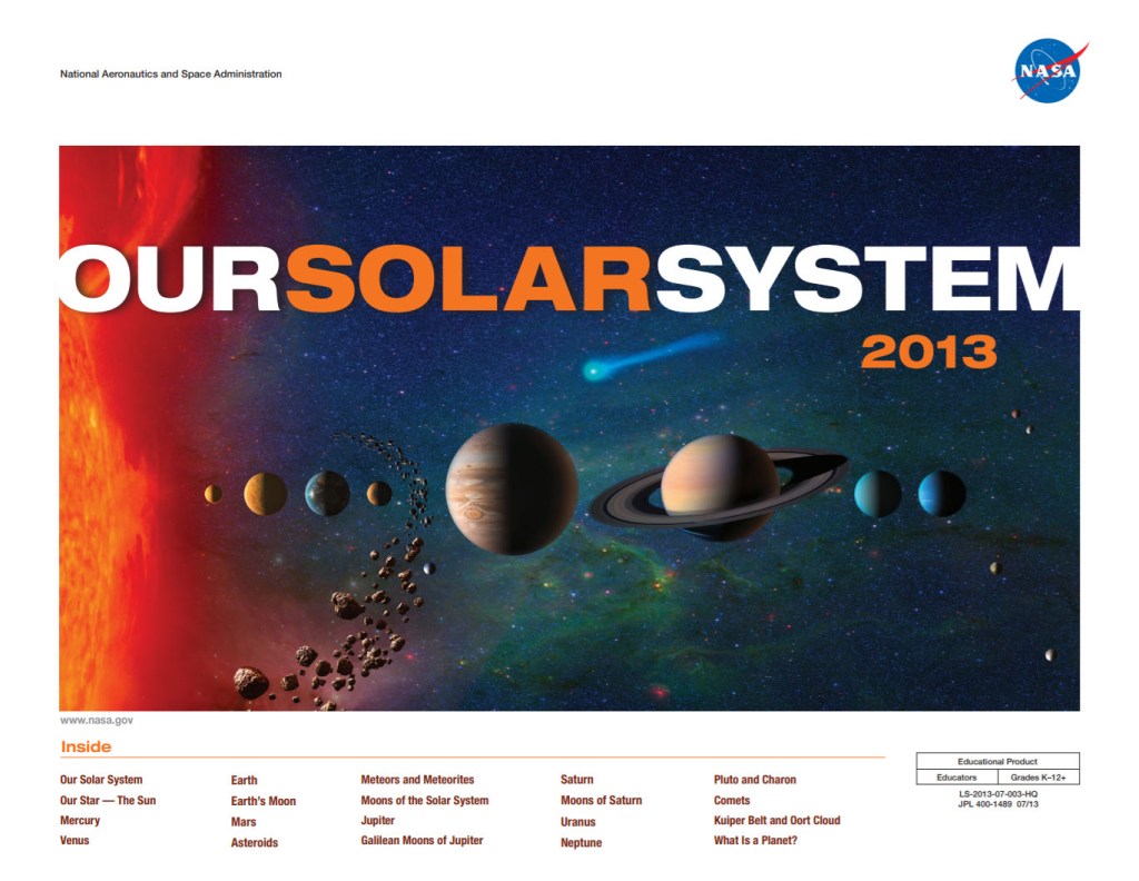 Our Solar System lithograph set