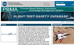 NASA, FAA Develop Web-Based Flight Test Safety Database