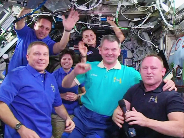 Expedition 42 Change of Command