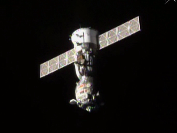 Soyuz TMA-14M Undocks