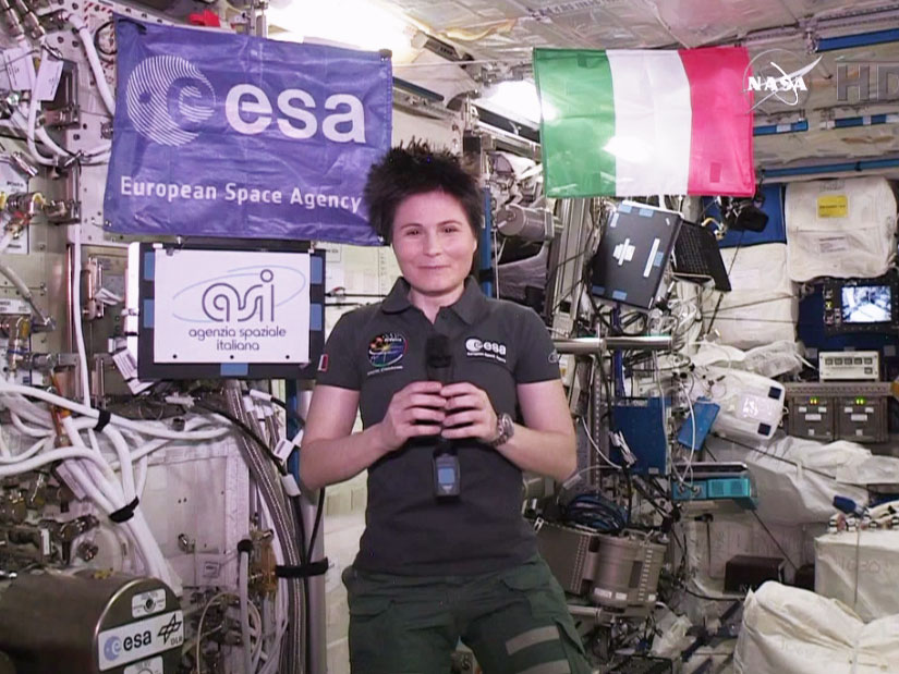 Astronaut Samatha Cristoforetti