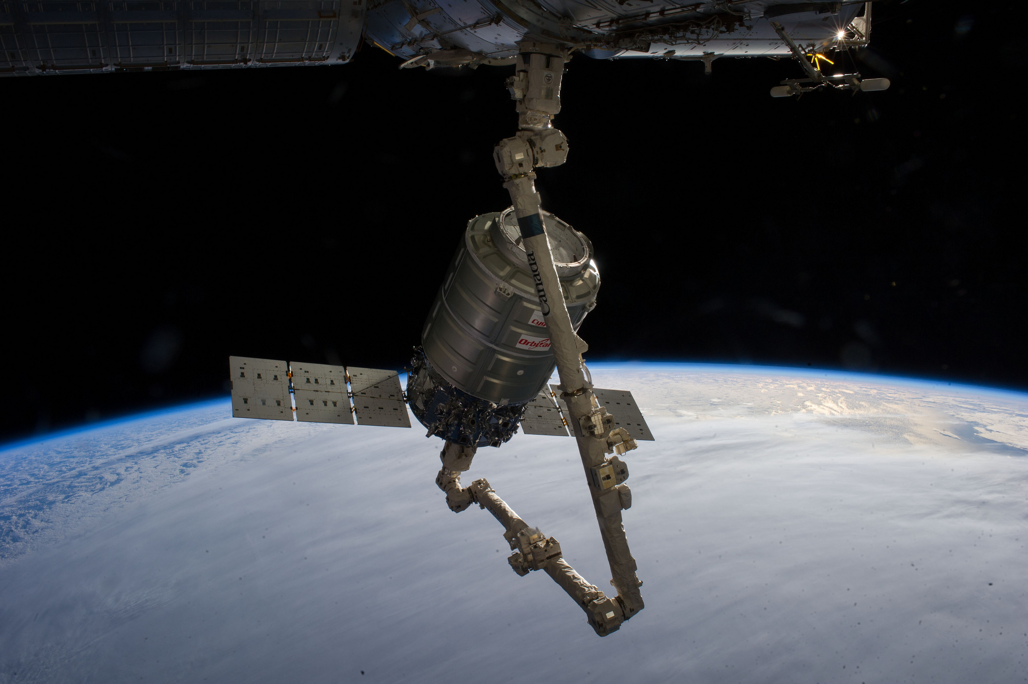 orbital cygnus space station