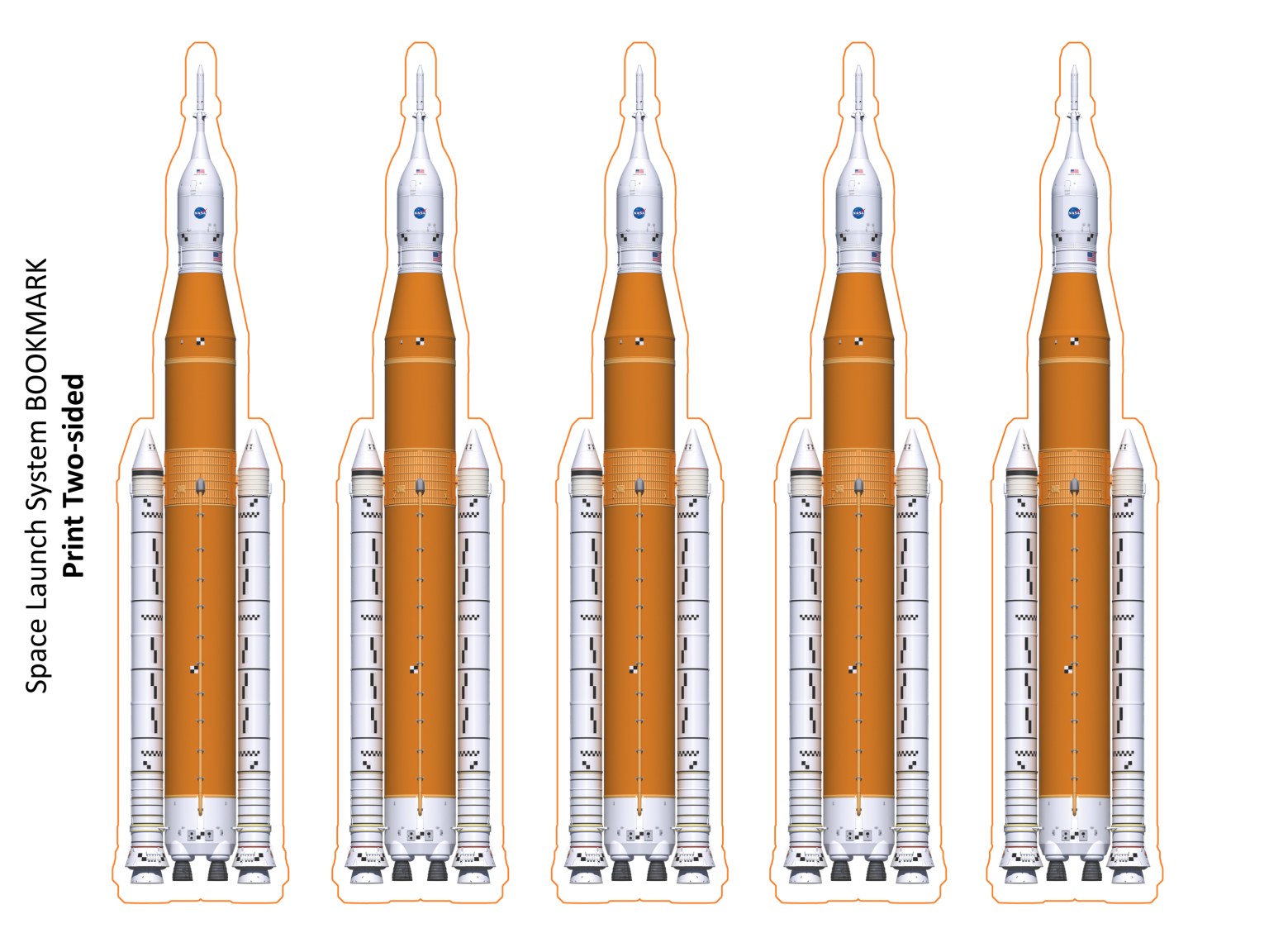 Space Launch System Bookmarks