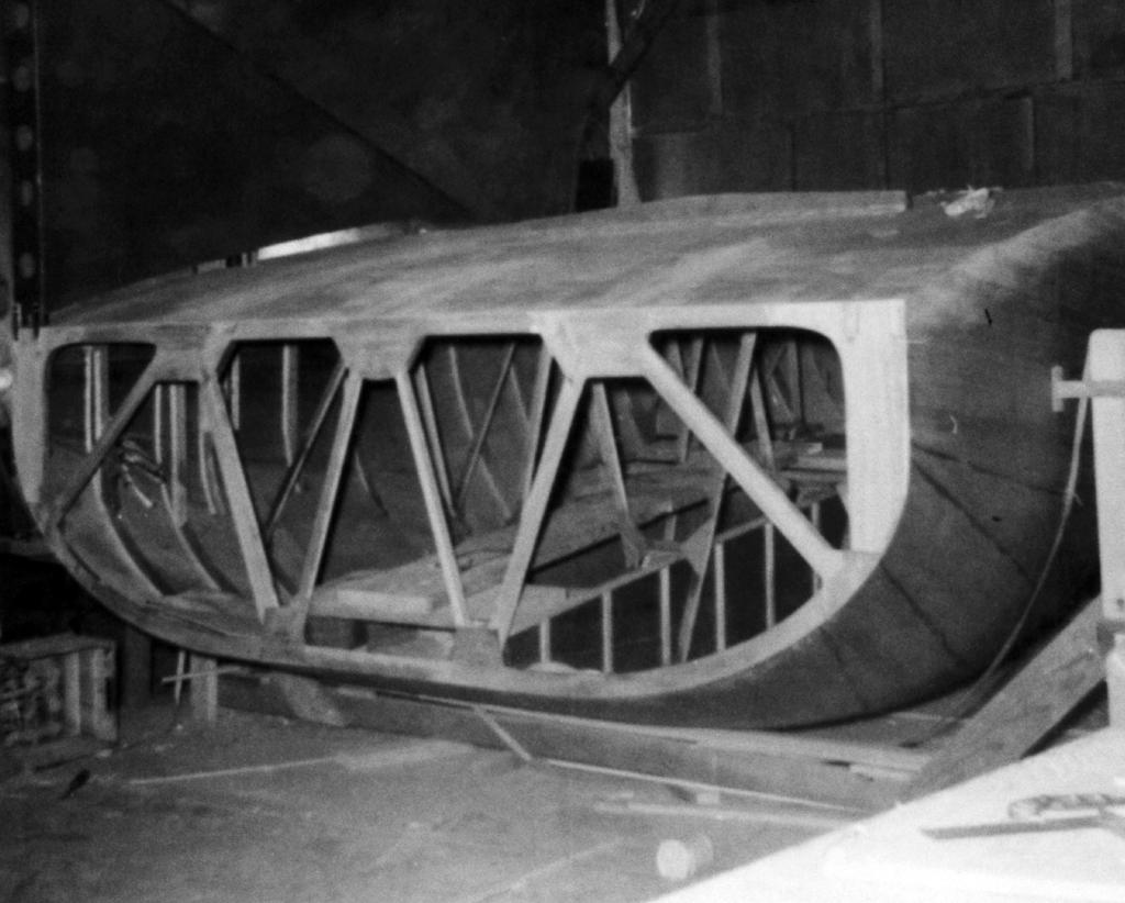 Wooden Shell of M2-F1 Lifting Body