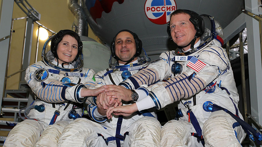 Expedition 43 Trio