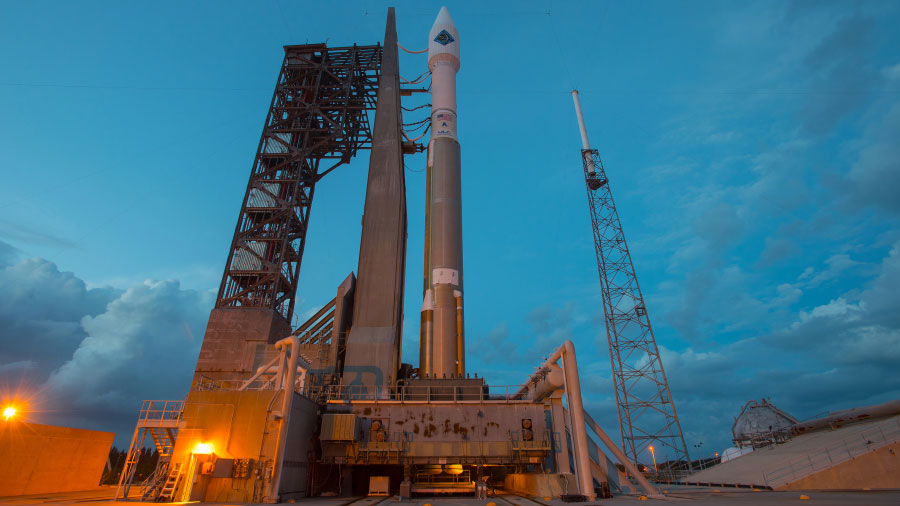 Atlas V Rocket and Cygnus Spacecraft