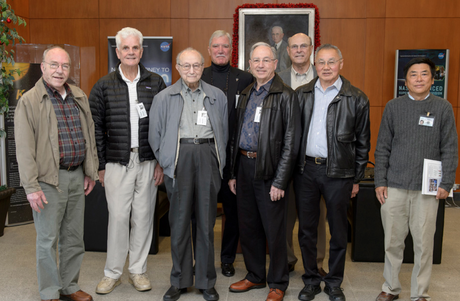 Group from the Owl Feathers Society visit Ames