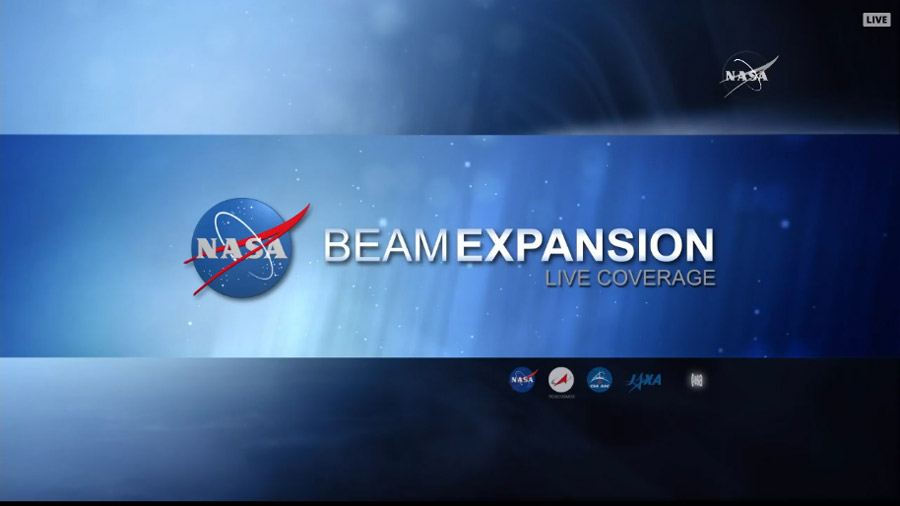 BEAM Expansion Coverage on NASA TV 