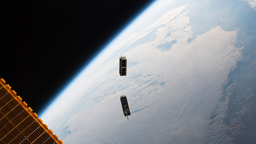 Cubesats Released