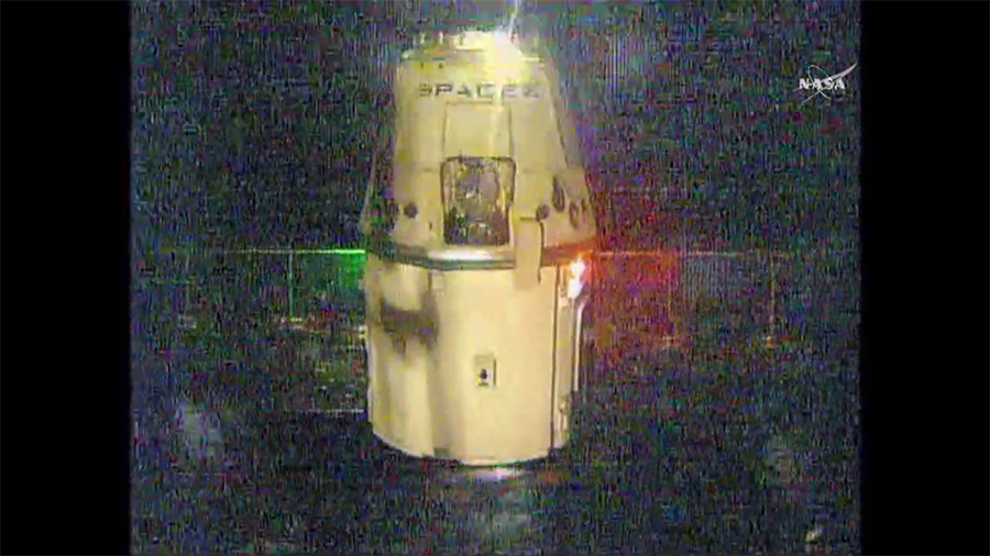 SpaceX Dragon Released