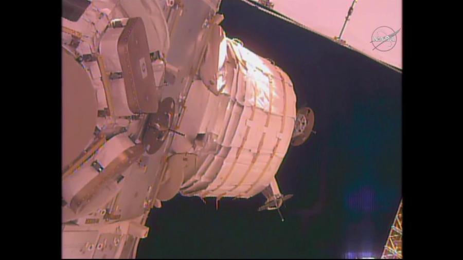 BEAM Module Attached to Tranquility