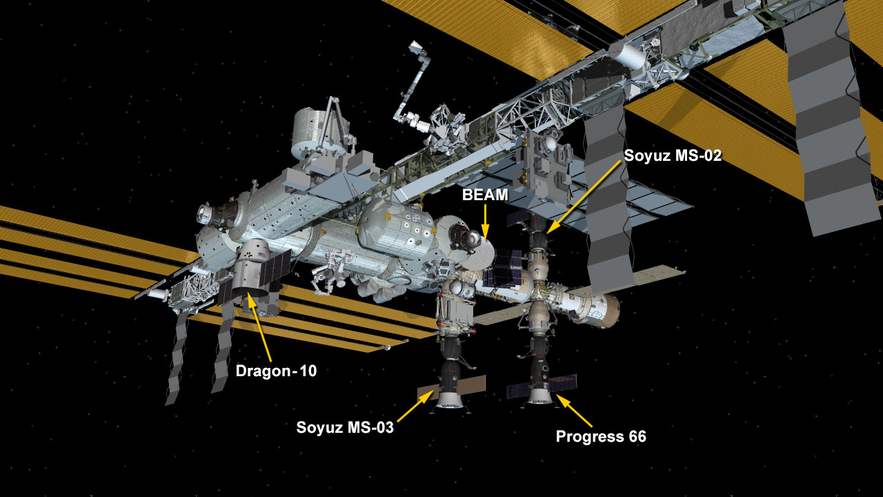 Feb. 24 Space Station Configuration