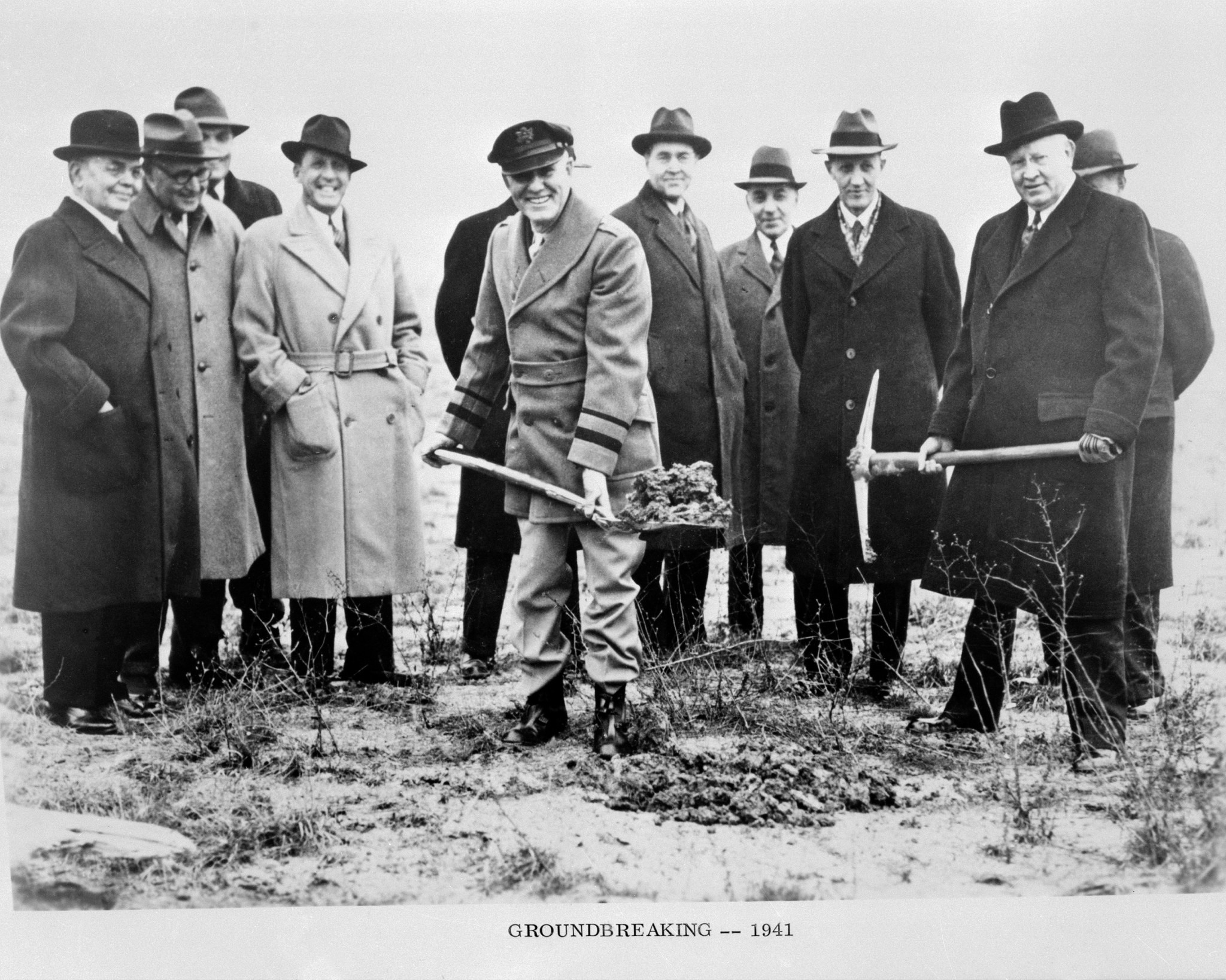 groundbreaking for Glenn Research Center, 1941