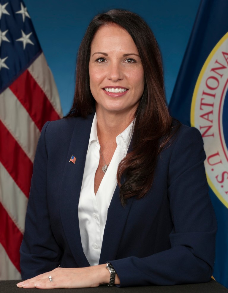 A portrait photo of Kennedy Space Center's Maria Collura.