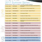 NASA Ames 2017 Summer Series