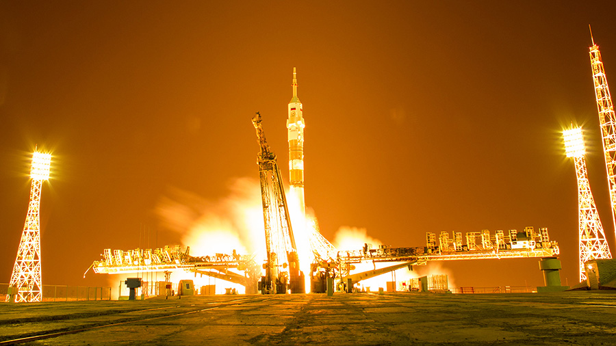 Soyuz MS-08 Launch