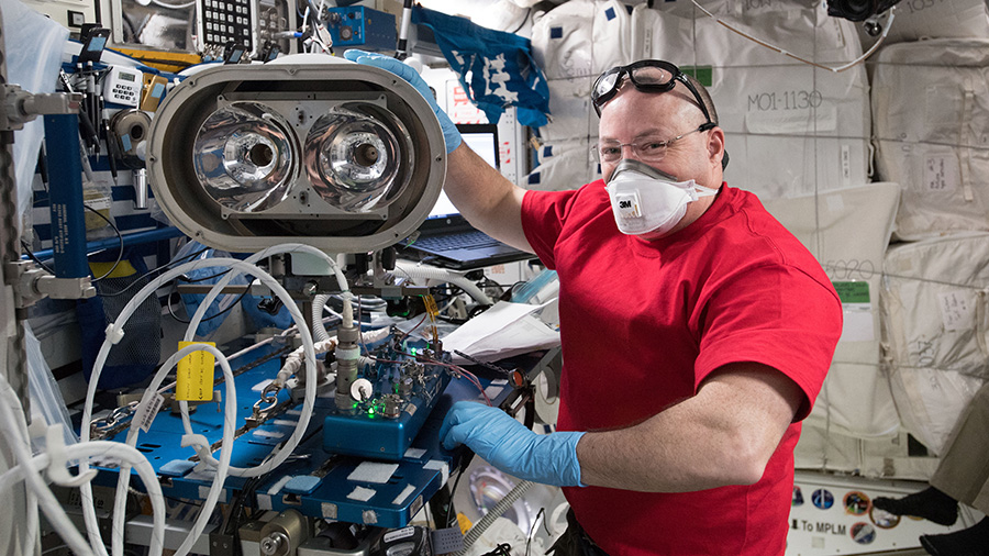 NASA astronaut Scott Tingle