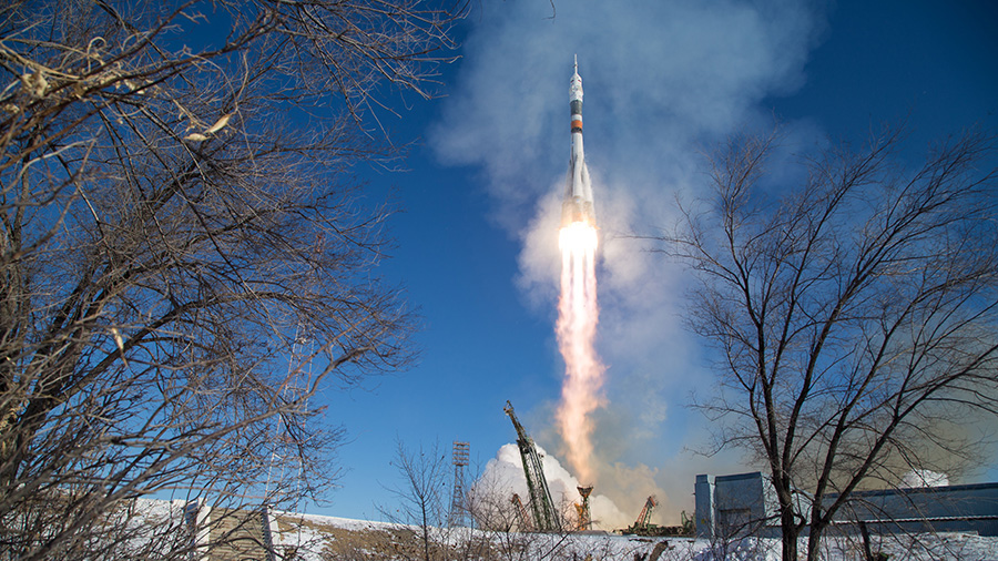 Expedition 54 Blasts Off