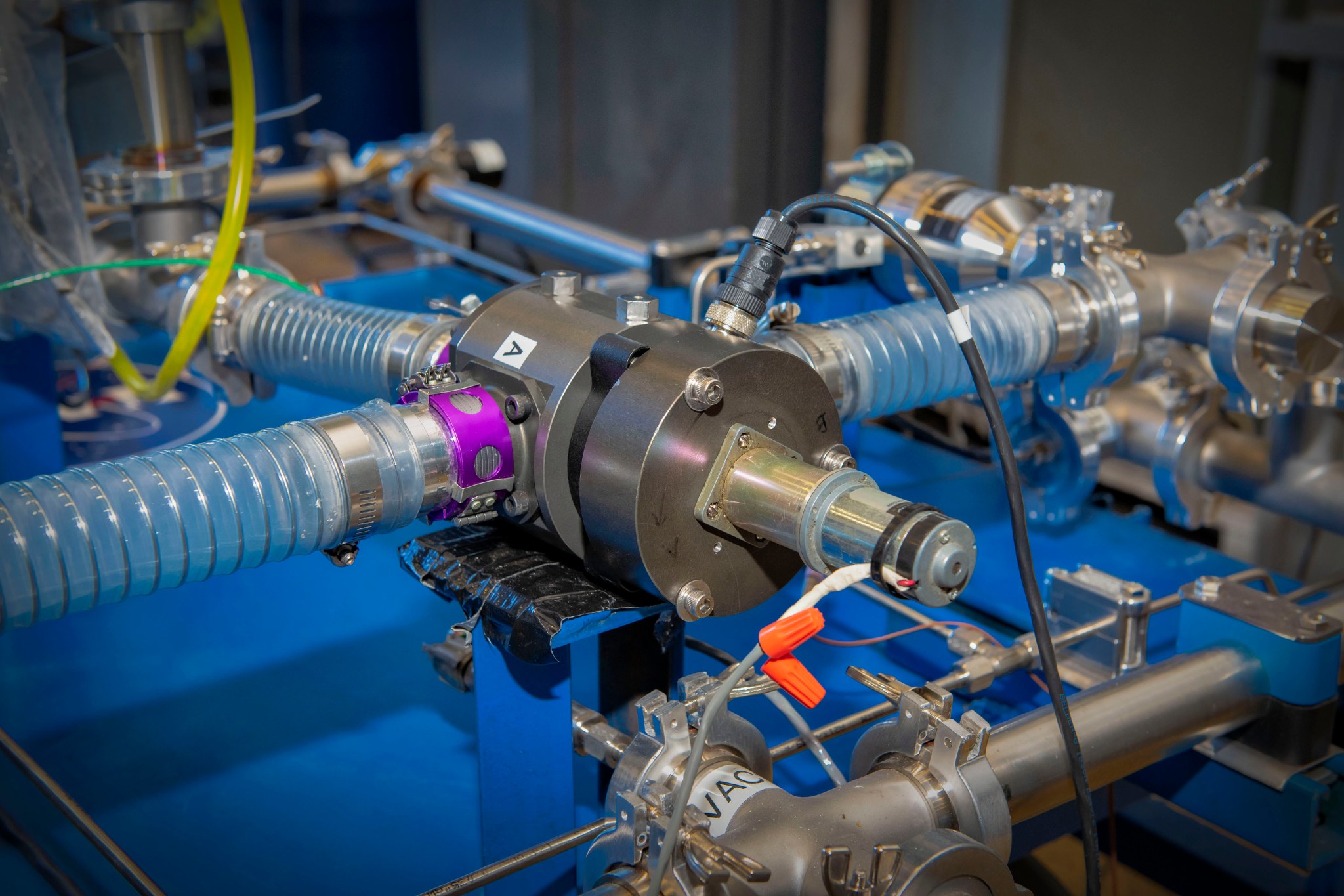 This carbon dioxide valve, developed at Marshall, will help pave the way to support long-term human deep space exploration.