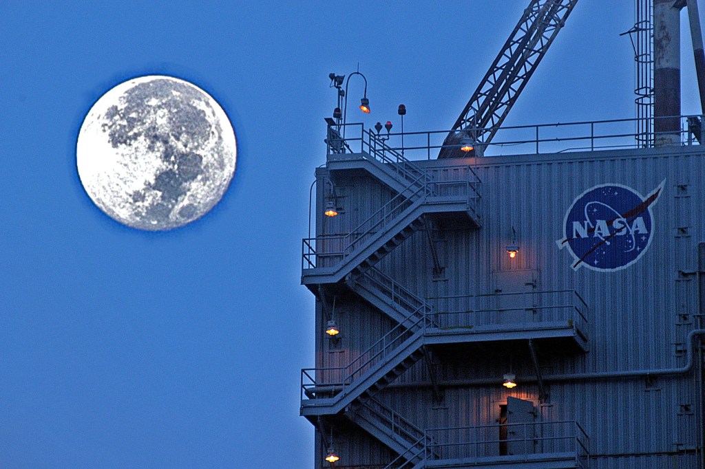 斯坦尼斯航天中心的月球测试台