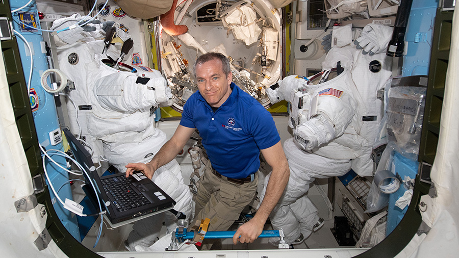 Astronaut David Saint-Jacques of the Canadian Space Agency