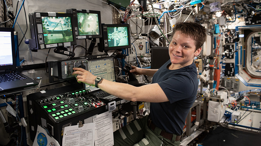 Expedition 59 Flight Engineer Anne McClain