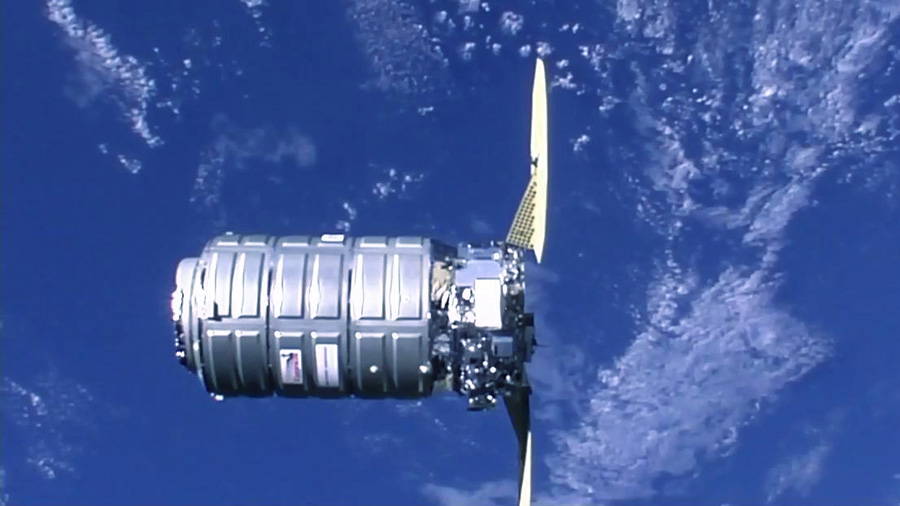 The Cygnus spacecraft from Northrop Grumman