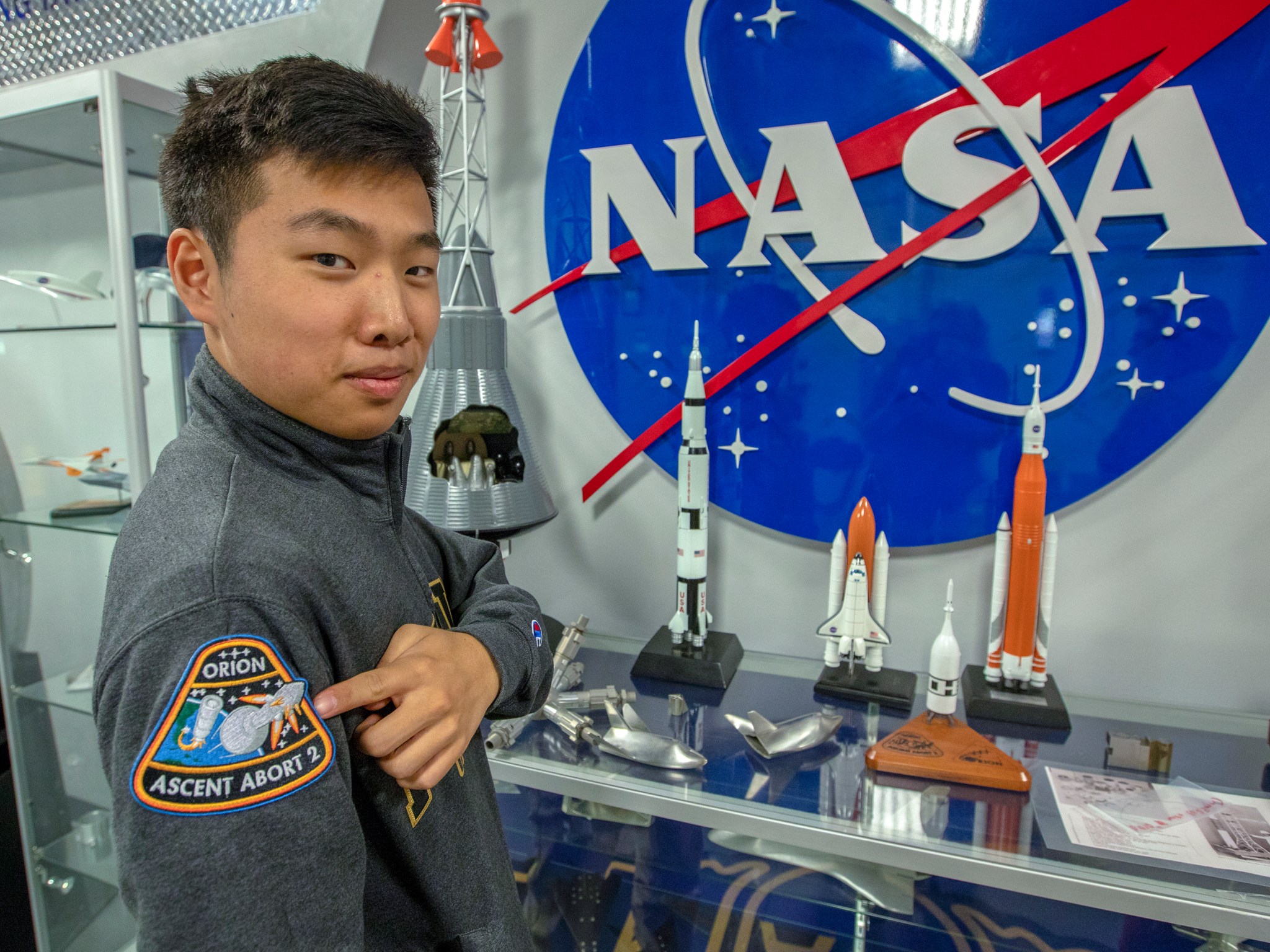Andrew Chen, NASA Langley intern