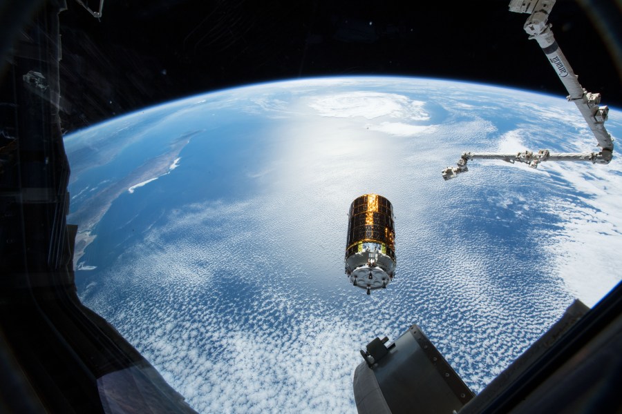 The Japan Aerospace Exploration Agencyâs uncrewed cargo transfer craft, called HTV, will deliver supplies and new investigations to the International Space Station.