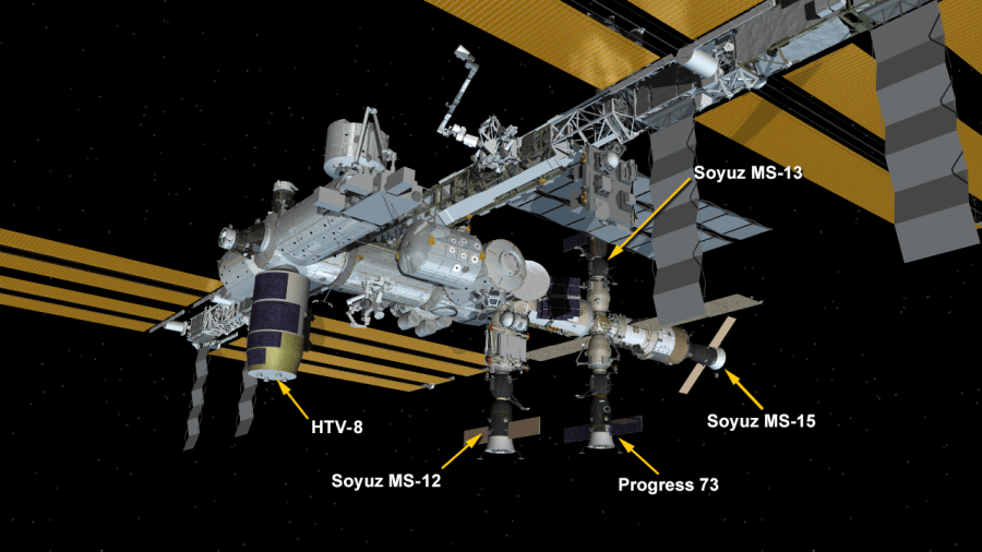 Sept. 28, 2019: International Space Station Configuration.