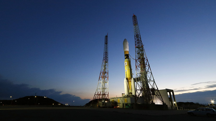 The H-IIB rocket from the Japan Aerospace Exploration Agency