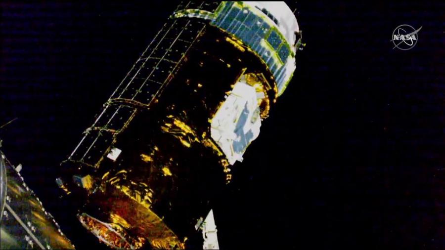 The Japanese HTV-8 cargo vehicle