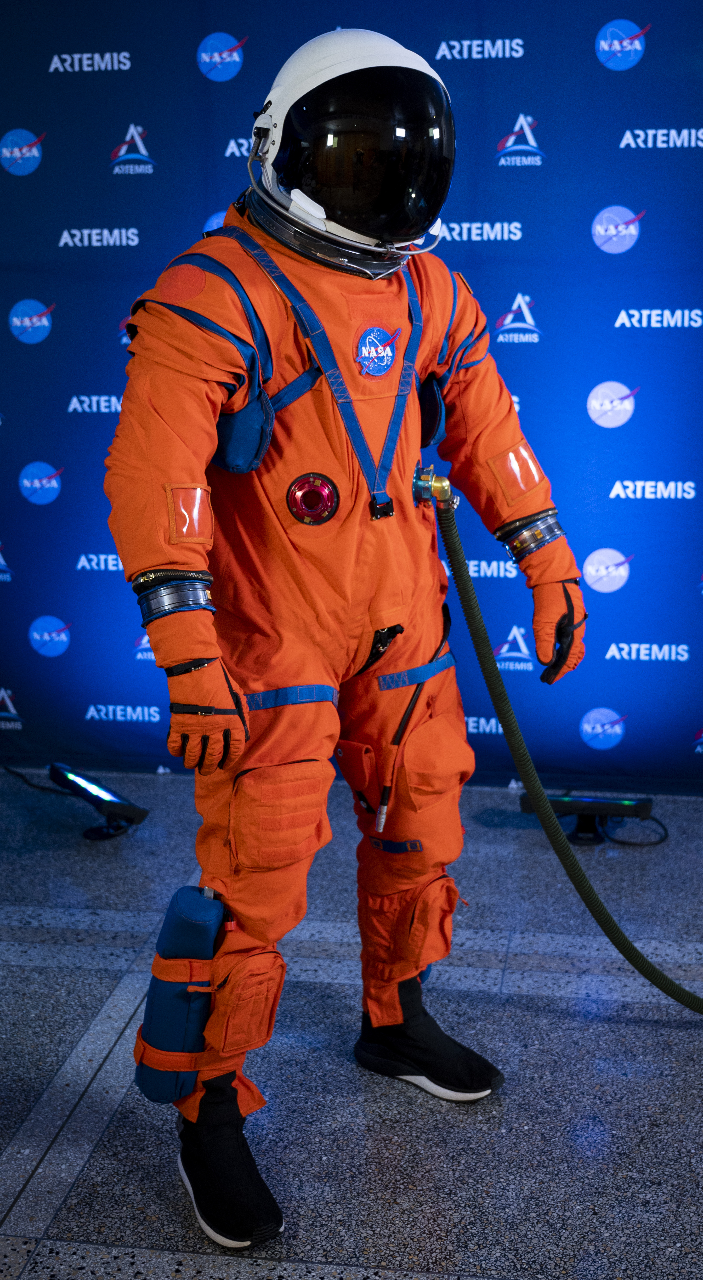 astronaut uniform blue