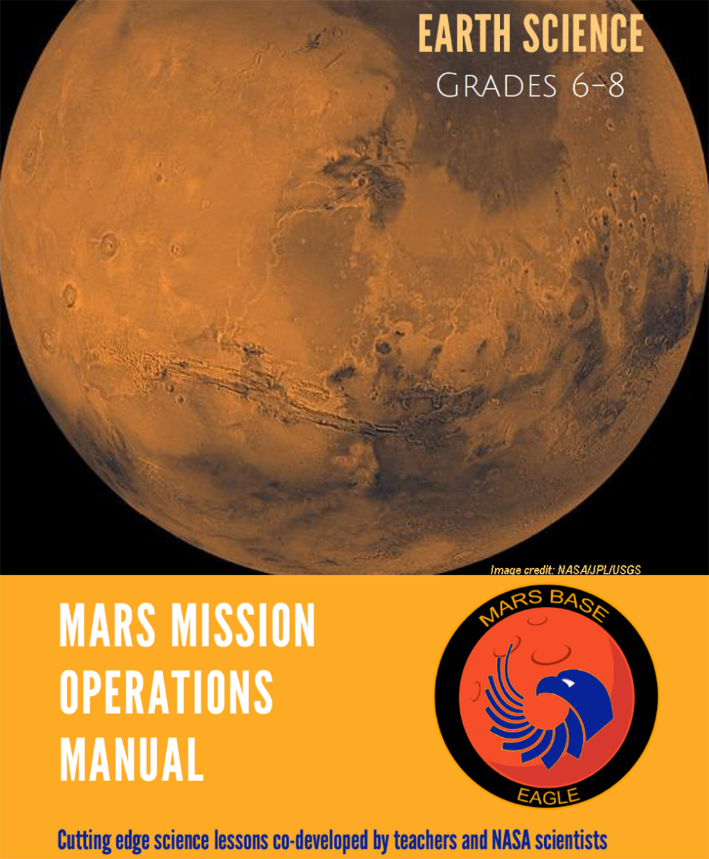 Cover of Mars Base Eagle Missions—Earth Science