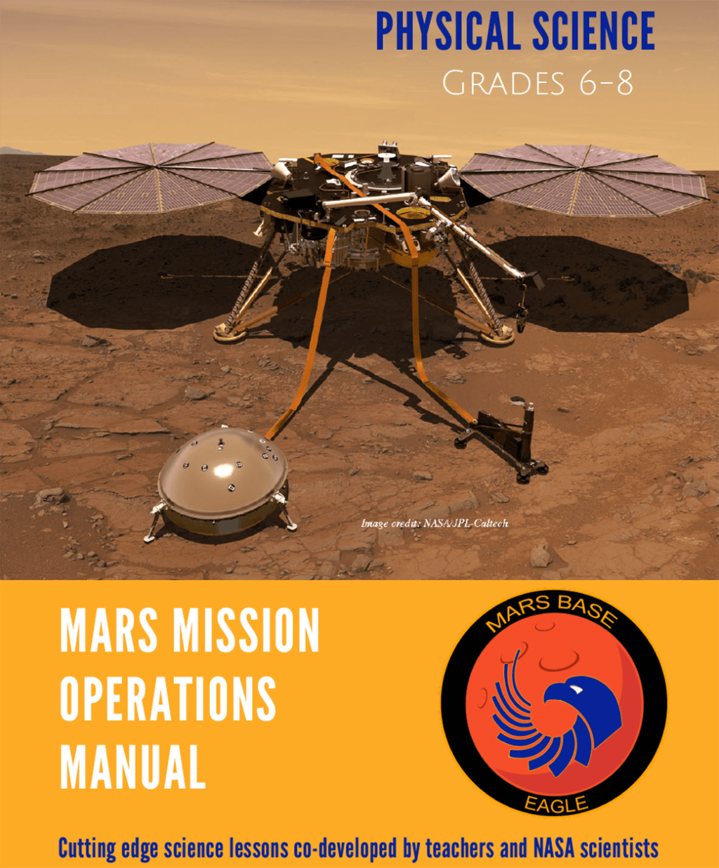 Cover of Mars Base Eagle Missions—Physical Science
