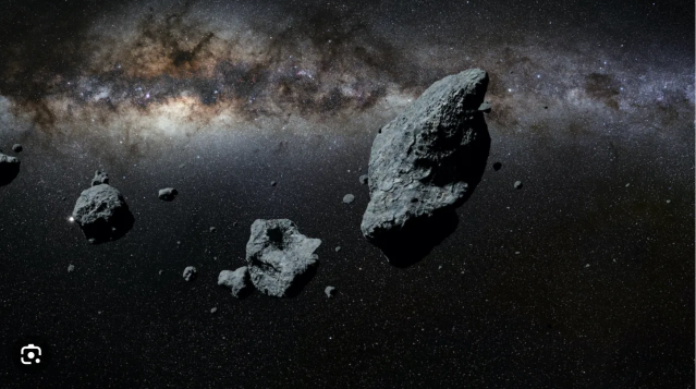 Asteroid 2002 NN4 illustration