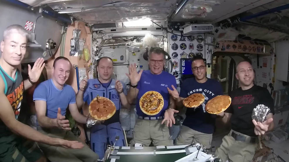 space station food