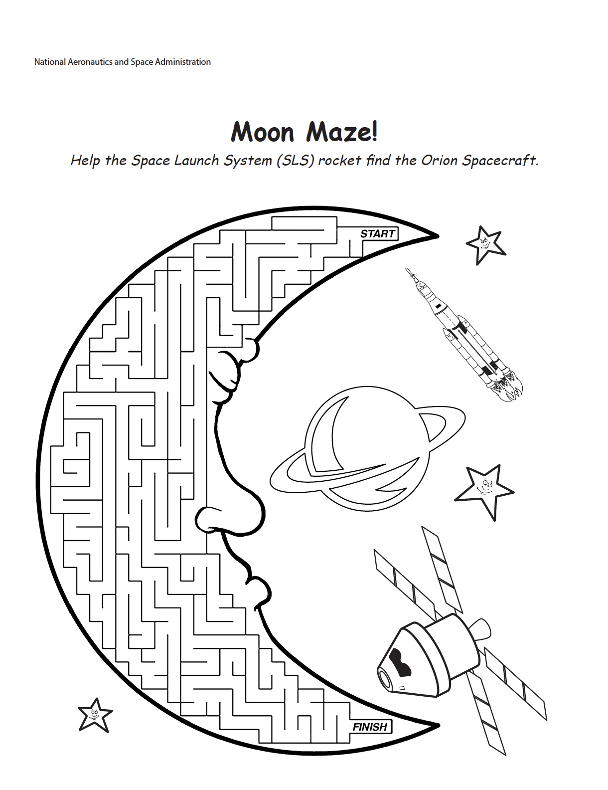 SLS Moon Maze