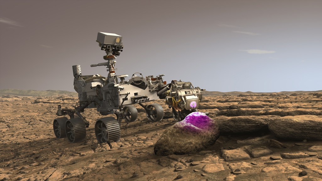 
			NASA's New Mars Rover Will Use X-Rays to Hunt Fossils - NASA			