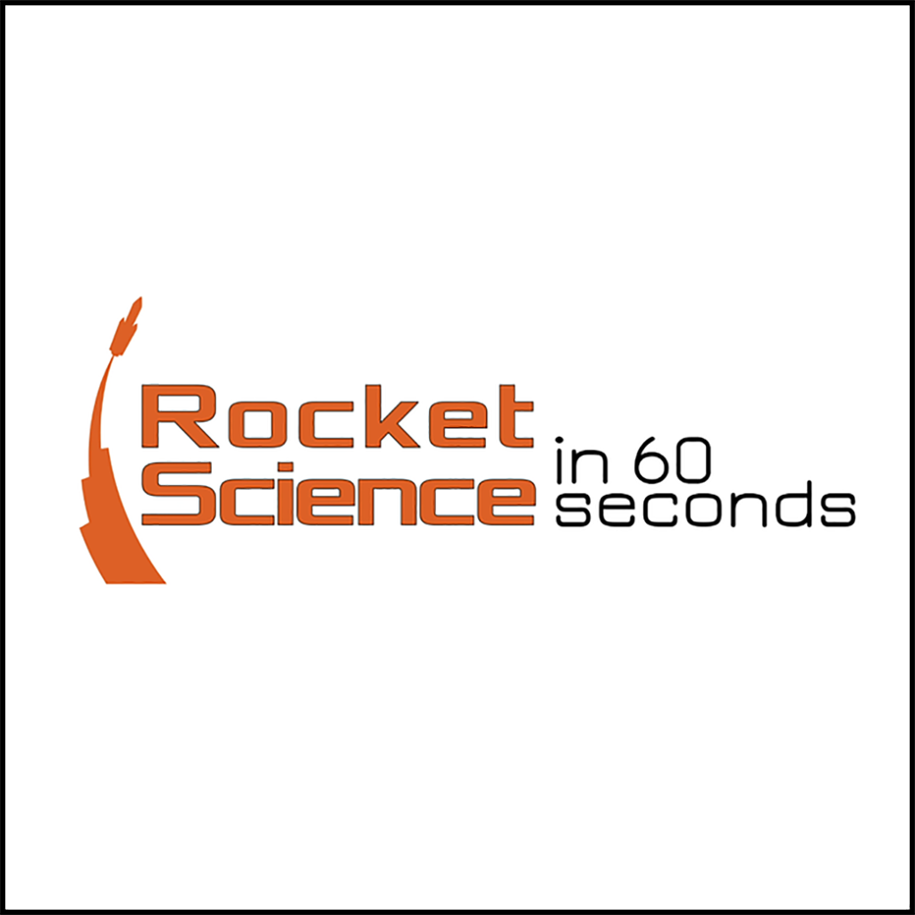 ‘Rocket Science in 60 Seconds’ logo