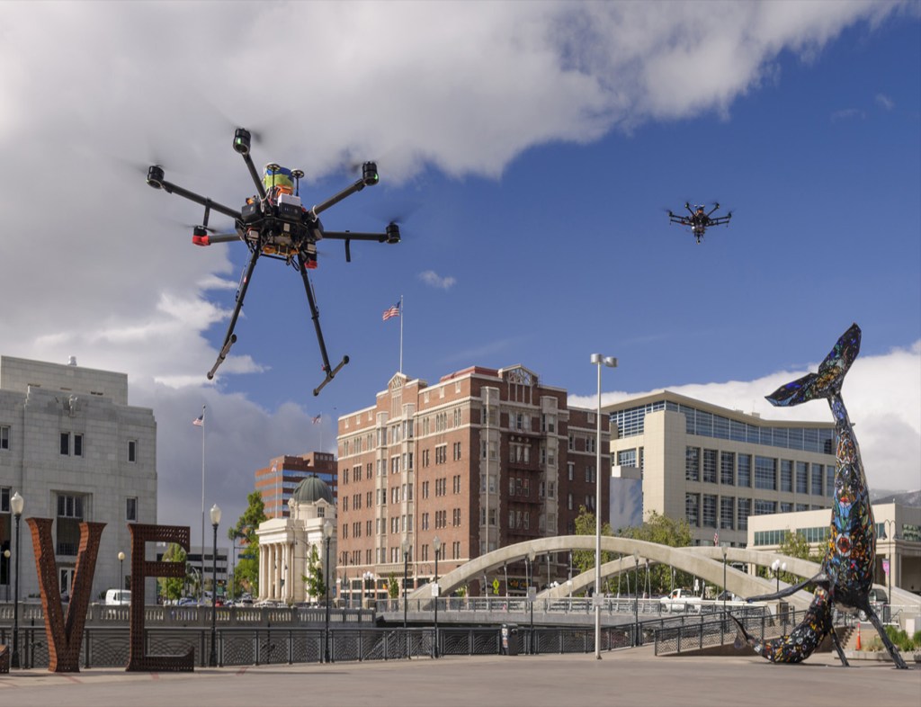 Performing shakedown tests with drones in Reno, Nevada.