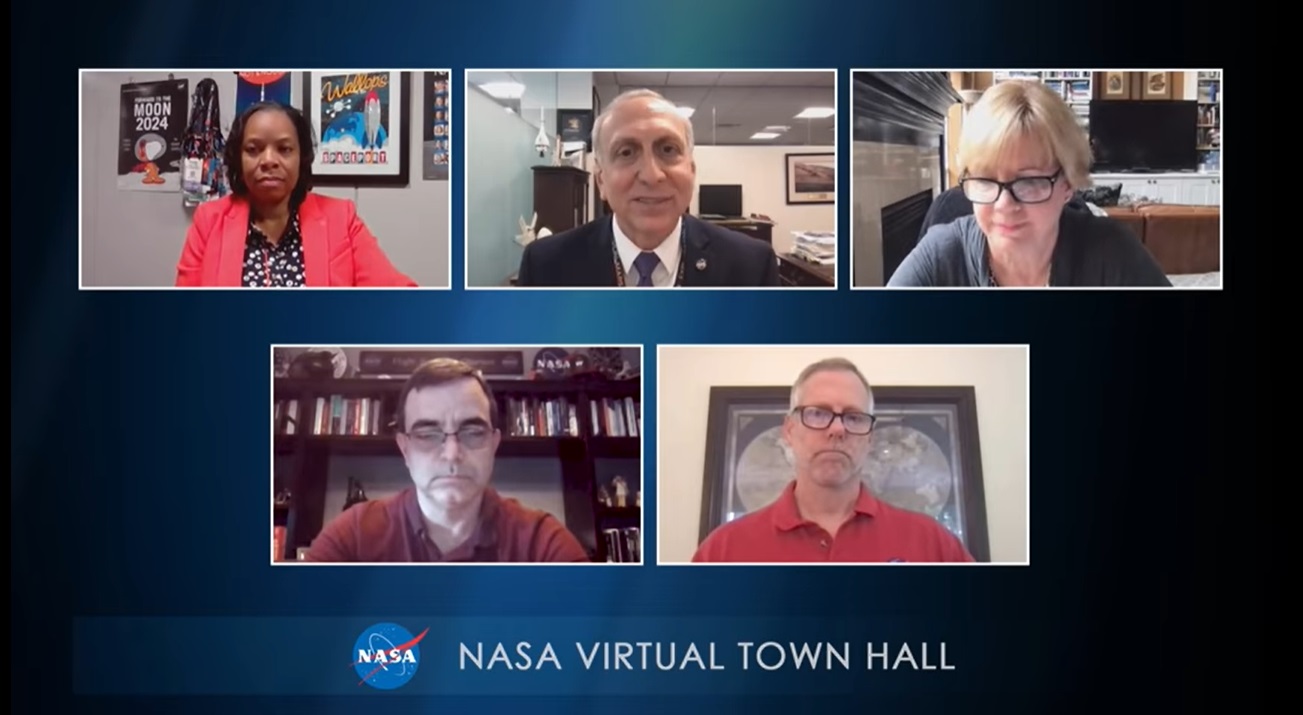 Online town hall participants.