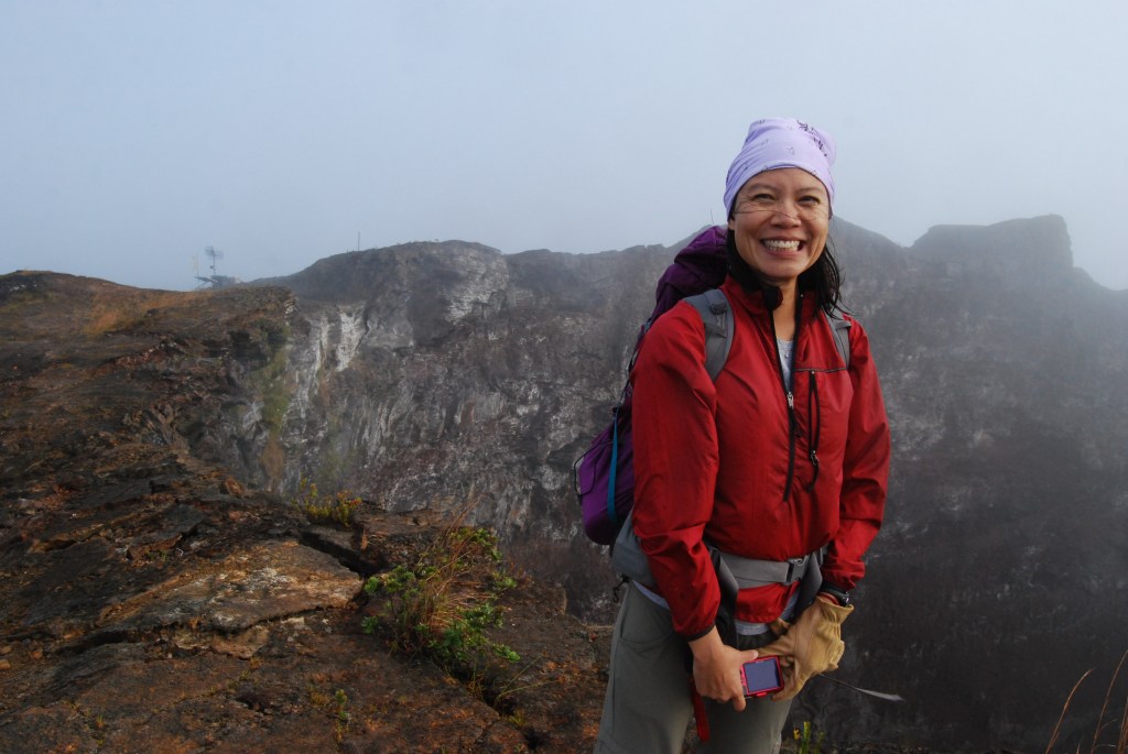 Darlene Lim in Mauna Uma, Hawaii