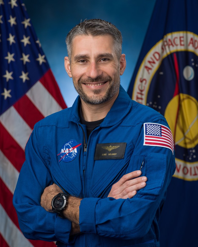 Astronaut Candidate Luke Delaney