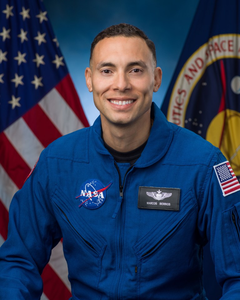 Astronaut Candidate Marcos Berrios