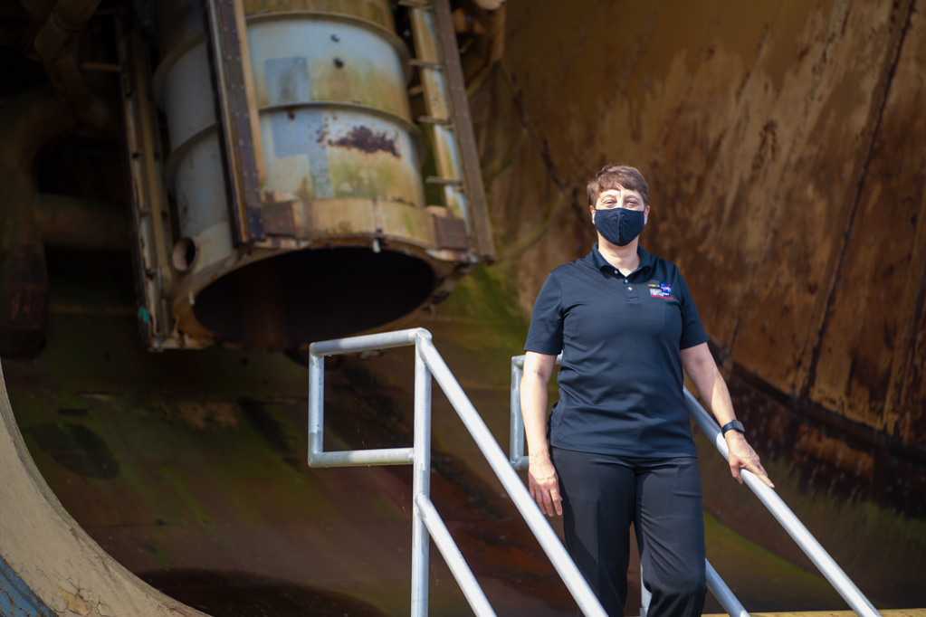 Michele Beisler, Deputy Program Manager for NASA’s Rocket Propulsion Test Program Office at NASA Stennis Space Center.