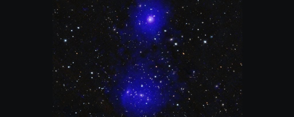 Abell 98 is a system of galaxy clusters in the early stages of a collision.