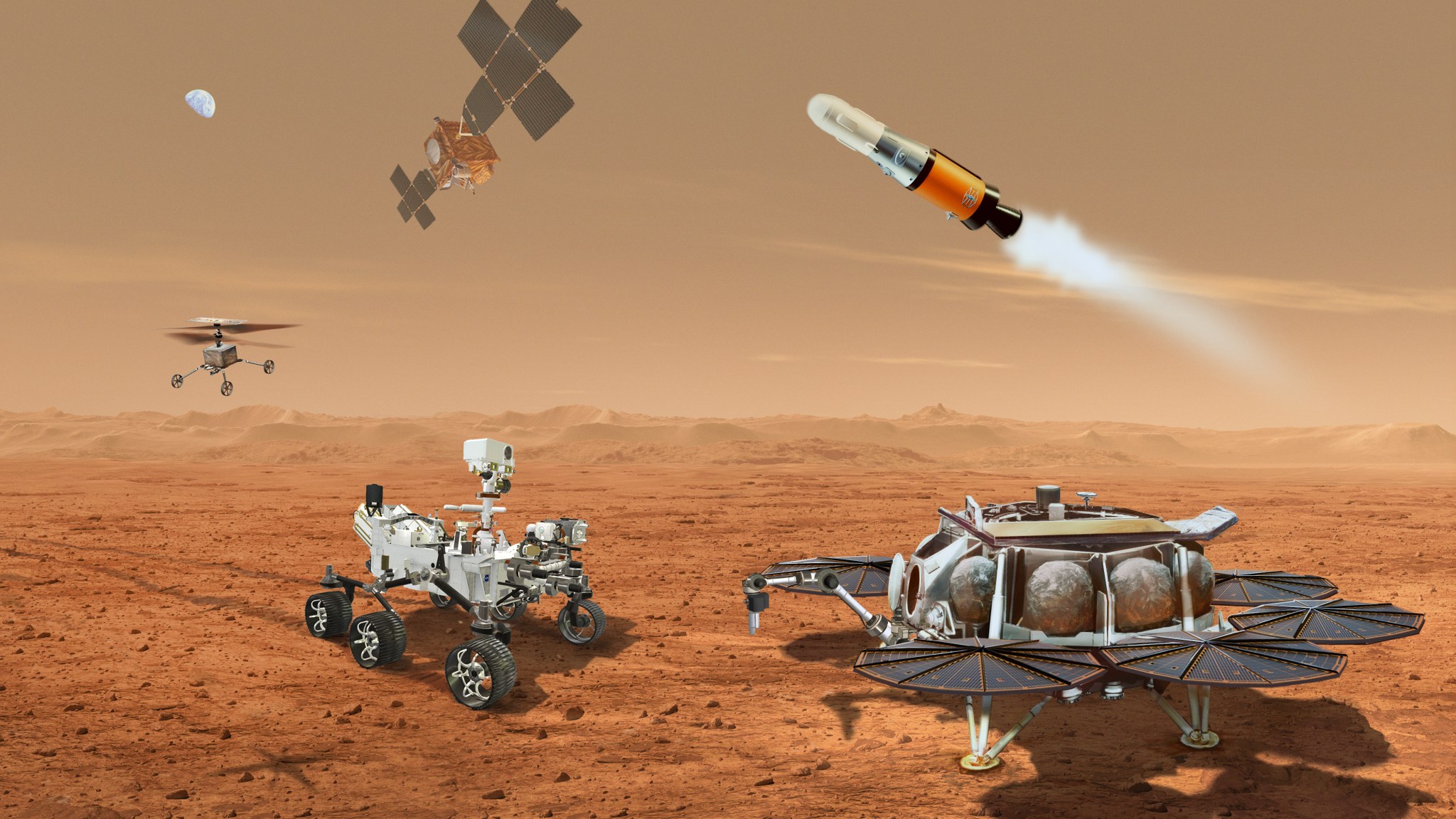 NASA Will Inspire World When It Returns Mars Samples to Earth in 2033 - NASA
