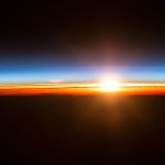 Sunrise from the international space station